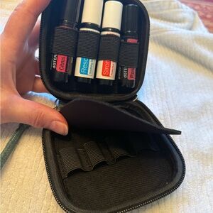 4x DoTERRA touch rollers with Travel Case